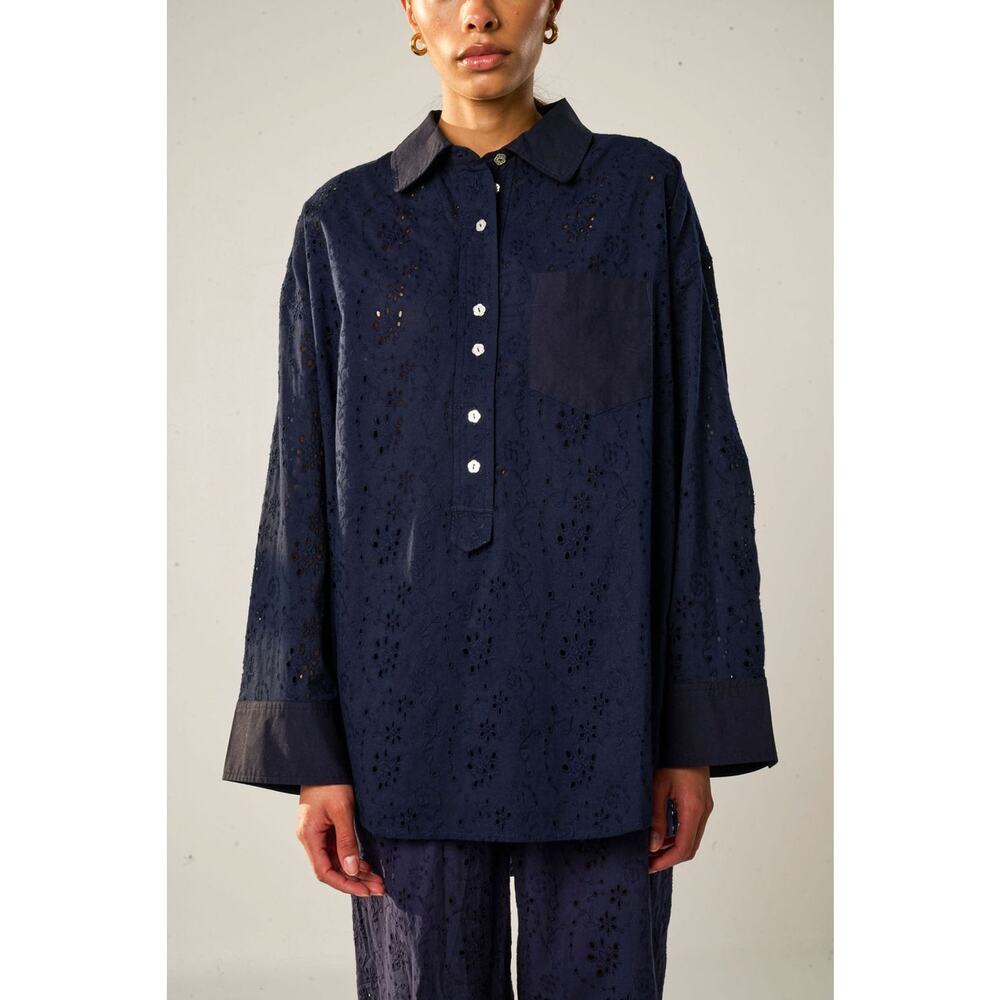 La Maregold The Jane Top Midnight Blue - XS/S